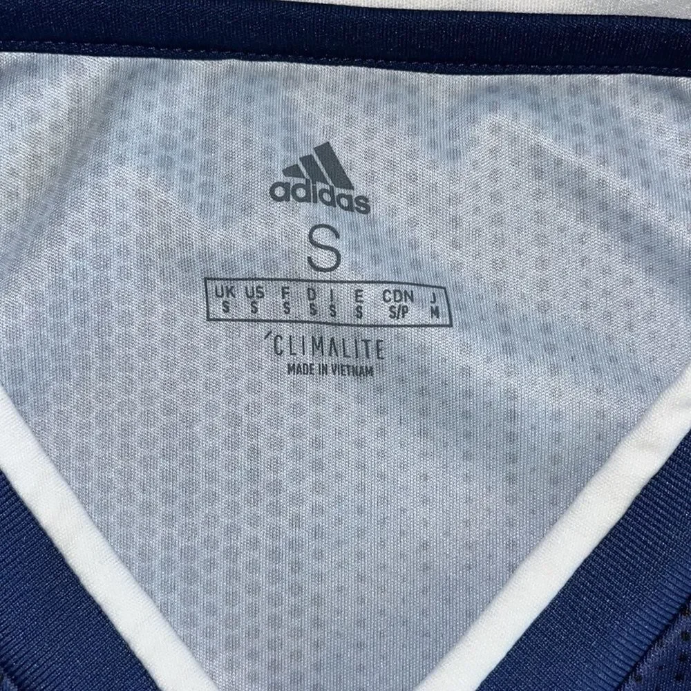 Mens North Carolina FC Soccer Blue ⚽️38 Aetna climalite jersey small S men’s